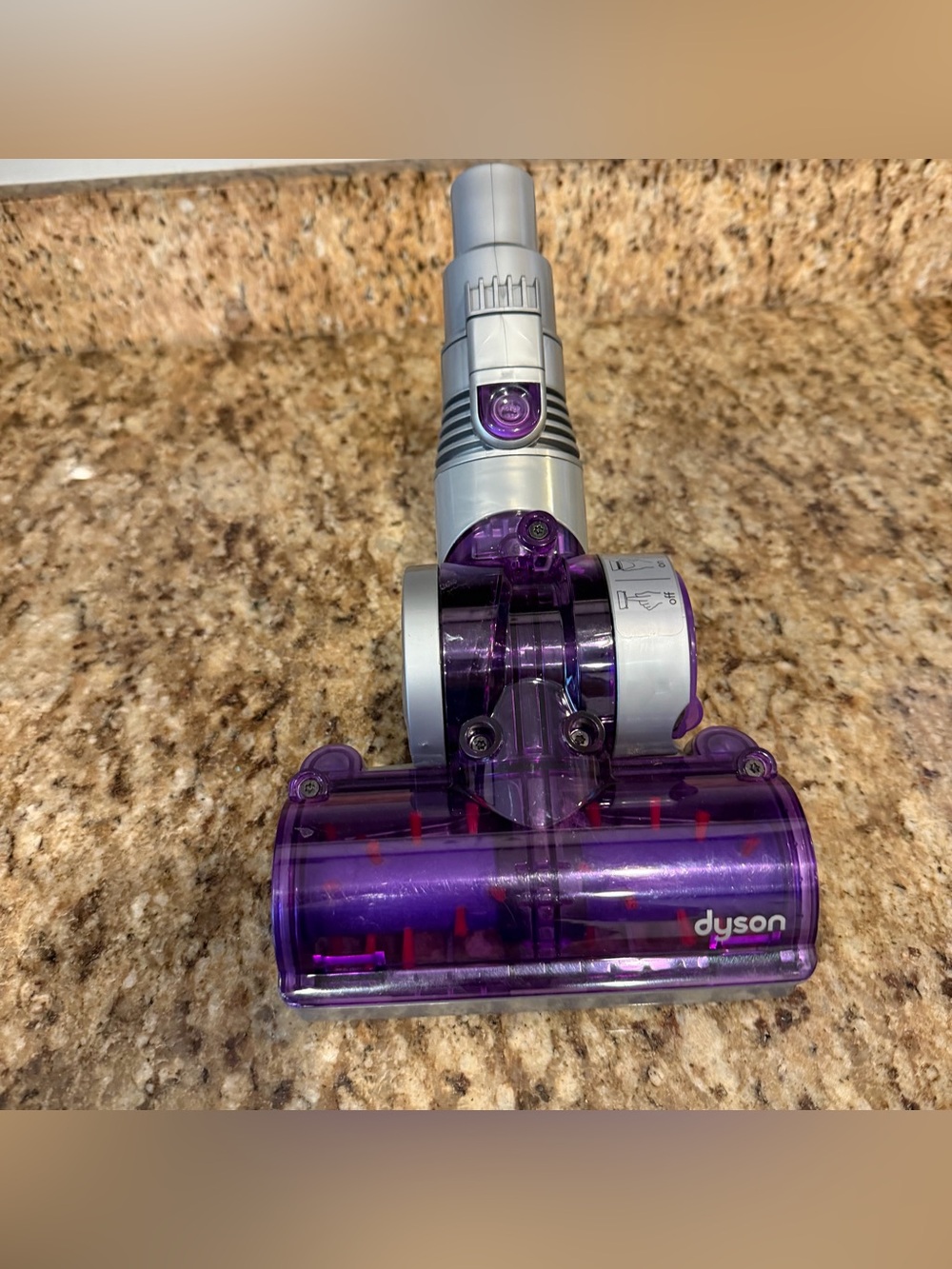 Genuine Dyson Mini Turbine Head X1 Purple Pet Hair Upholstery DC07 DC11 DC14
